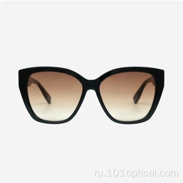 Женские солнцезащитные очки из ацетата с полной оправой Cat Eye